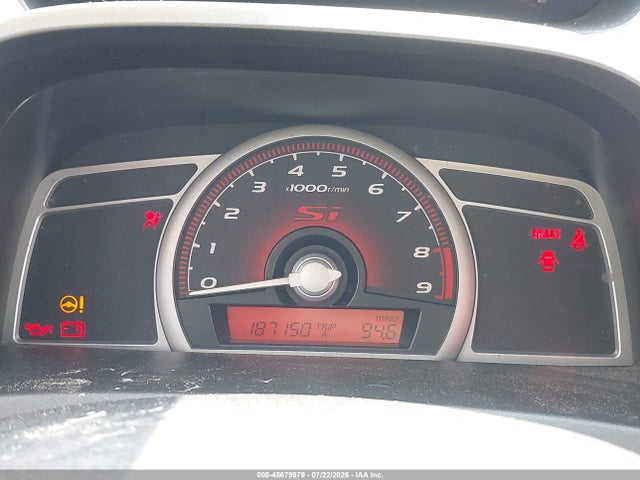 2006 Honda Civic Si მანქანა იყიდება აუქციონზე, vin: 2HGFG21526H705125, აუქციონის ნომერი: 45679979