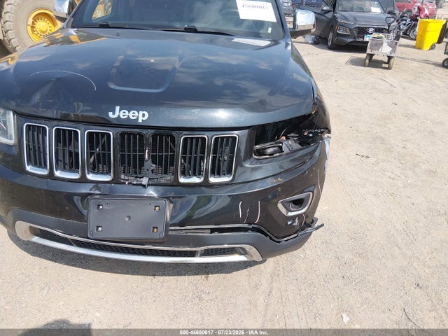Продажа на аукционе авто 2014 Jeep Grand Cherokee Limited, vin: 1C4RJFBG0EC236641, номер лота: 45680017