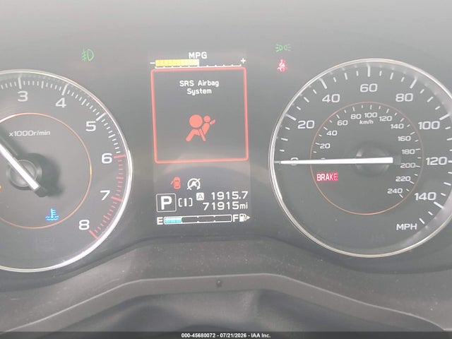 Aukcja sprzedaży 2021 Subaru Crosstrek Limited, vin: JF2GTHNC1M8320010, numer aukcji: 45680072