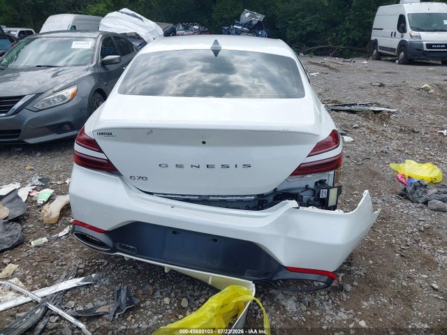 Aukcja sprzedaży 2025 Genesis G70 2.5t Rwd, vin: KMTG34SC0SU154824, numer aukcji: 45680103