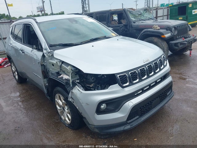45680112 :رقم المزاد ، 3C4NJDBN2ST572308 vin ، 2025 Jeep Compass Latitude 4x4 مزاد بيع