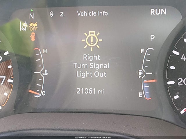 45680112 :رقم المزاد ، 3C4NJDBN2ST572308 vin ، 2025 Jeep Compass Latitude 4x4 مزاد بيع
