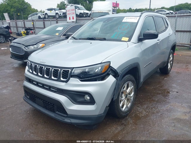 45680112 :رقم المزاد ، 3C4NJDBN2ST572308 vin ، 2025 Jeep Compass Latitude 4x4 مزاد بيع