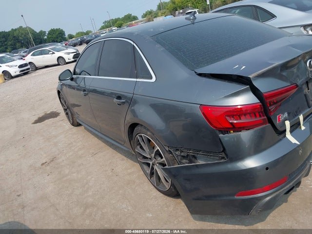 Продаж на аукціоні авто 2018 Audi S4 3.0t Premium Plus, vin: WAUB4AF47JA002530, номер лоту: 45680119