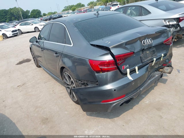 Продаж на аукціоні авто 2018 Audi S4 3.0t Premium Plus, vin: WAUB4AF47JA002530, номер лоту: 45680119