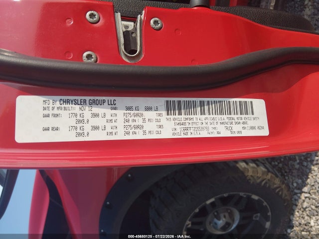 Продаж на аукціоні авто 2013 Ram 1500 Express, vin: 1C6RR7FT2DS539793, номер лоту: 45680125