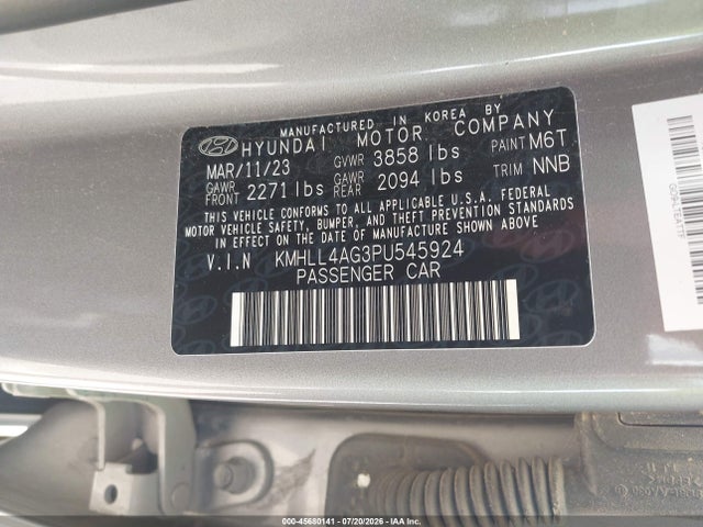 Hyundai ELANTRA SE 2023 KMHLL4AG3PU545924 Image 9