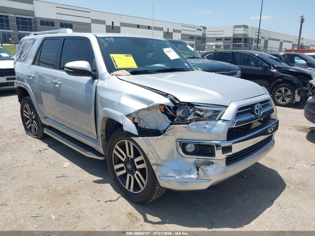 Auction sale of the 2020 Toyota 4runner Limited, vin: JTEBU5JR5L5817832, lot number: 45680157