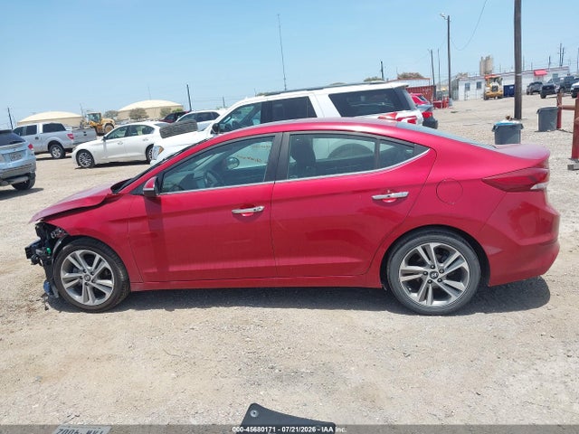 Продаж на аукціоні авто 2017 Hyundai Elantra Limited, vin: 5NPD84LF1HH099640, номер лоту: 45680171