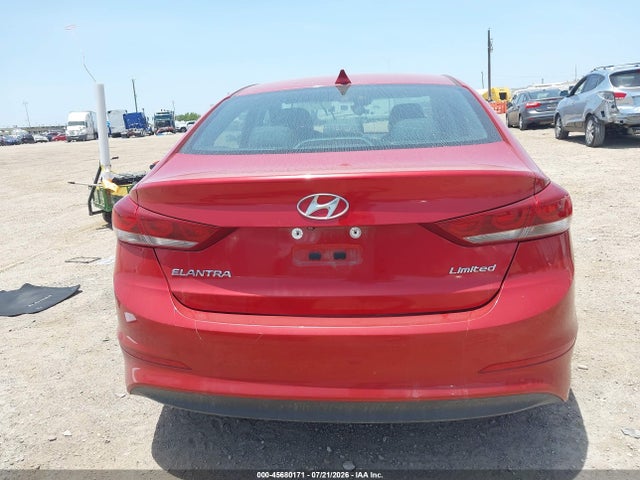 Продаж на аукціоні авто 2017 Hyundai Elantra Limited, vin: 5NPD84LF1HH099640, номер лоту: 45680171