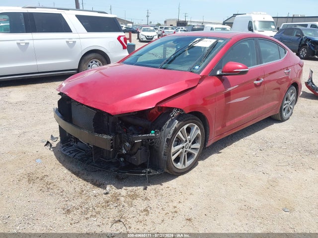 Продаж на аукціоні авто 2017 Hyundai Elantra Limited, vin: 5NPD84LF1HH099640, номер лоту: 45680171