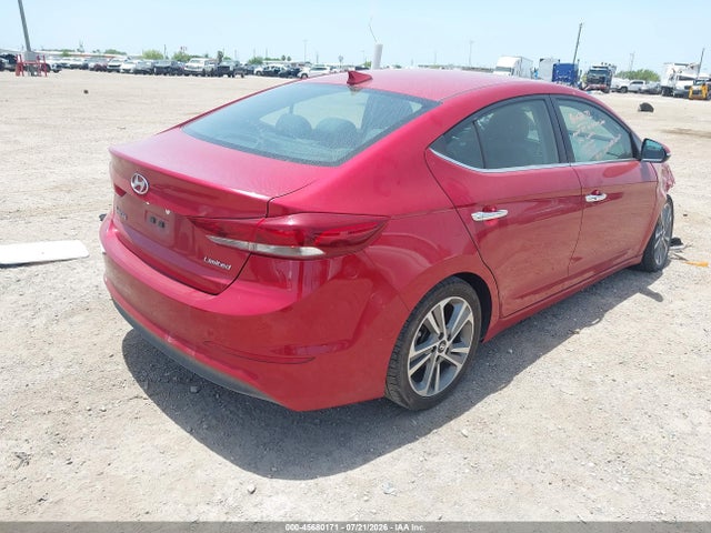 Продаж на аукціоні авто 2017 Hyundai Elantra Limited, vin: 5NPD84LF1HH099640, номер лоту: 45680171