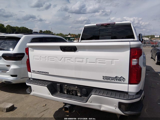 Auction sale of the 2022 Chevrolet Silverado 2500hd 4wd  Standard Bed High Country, vin: 1GC4YREYXNF364041, lot number: 45680198