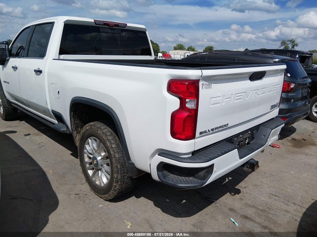 Auction sale of the 2022 Chevrolet Silverado 2500hd 4wd  Standard Bed High Country, vin: 1GC4YREYXNF364041, lot number: 45680198