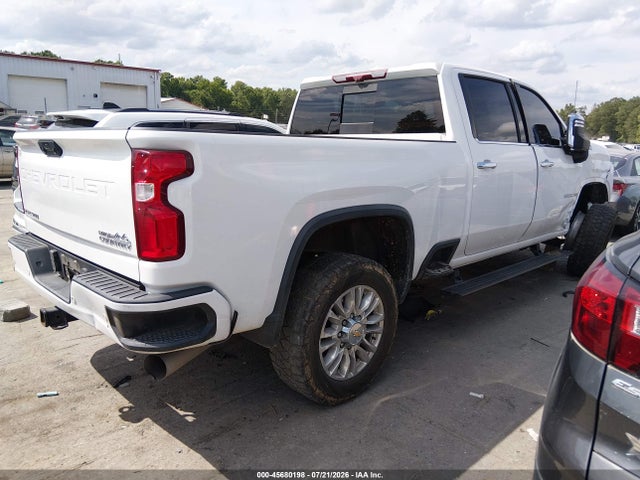 Auction sale of the 2022 Chevrolet Silverado 2500hd 4wd  Standard Bed High Country, vin: 1GC4YREYXNF364041, lot number: 45680198