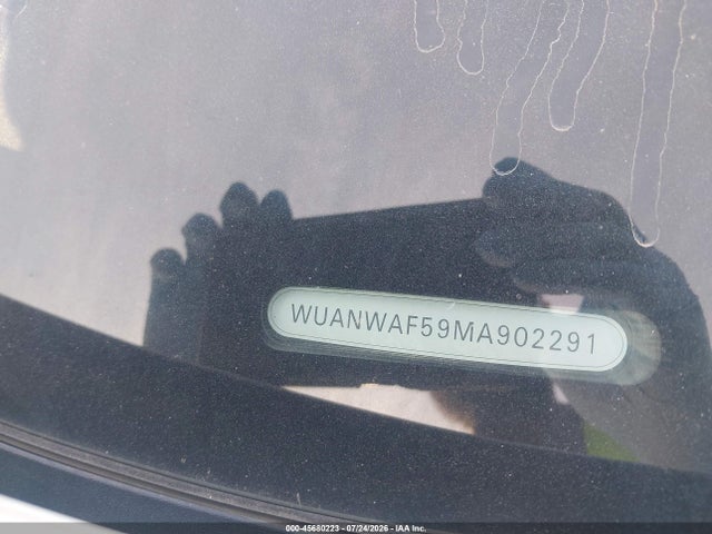 Aukcja sprzedaży 2021 Audi Rs 5 Tfsi Quattro Tiptronic, vin: WUANWAF59MA902291, numer aukcji: 45680223