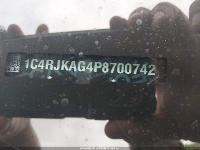 Aukcja sprzedaży 2023 Jeep Grand Cherokee L Altitude 4x4, vin: 1C4RJKAG4P8700742, numer aukcji: 45680243