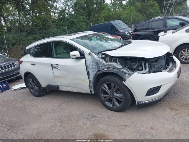 Продаж на аукціоні авто 2017 Nissan Murano Platinum, vin: 5N1AZ2MH8HN119320, номер лоту: 45680306