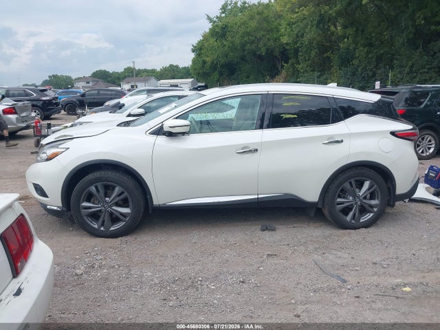 Продаж на аукціоні авто 2017 Nissan Murano Platinum, vin: 5N1AZ2MH8HN119320, номер лоту: 45680306