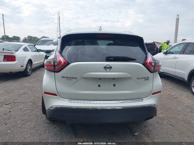 Продаж на аукціоні авто 2017 Nissan Murano Platinum, vin: 5N1AZ2MH8HN119320, номер лоту: 45680306