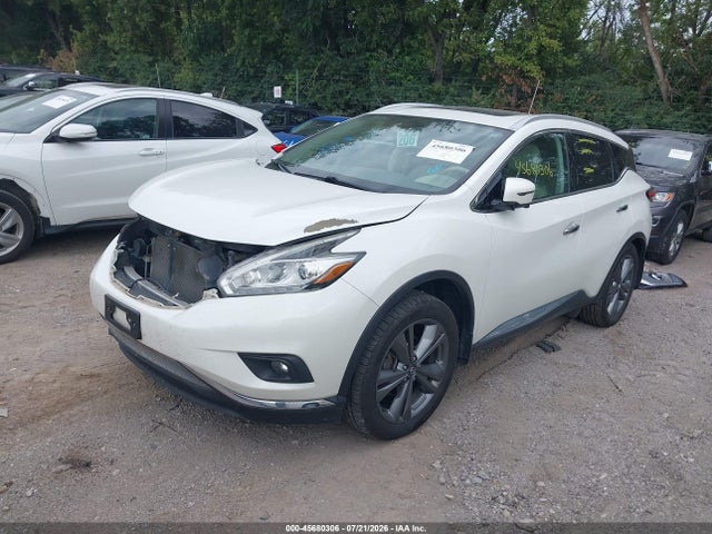 Продаж на аукціоні авто 2017 Nissan Murano Platinum, vin: 5N1AZ2MH8HN119320, номер лоту: 45680306