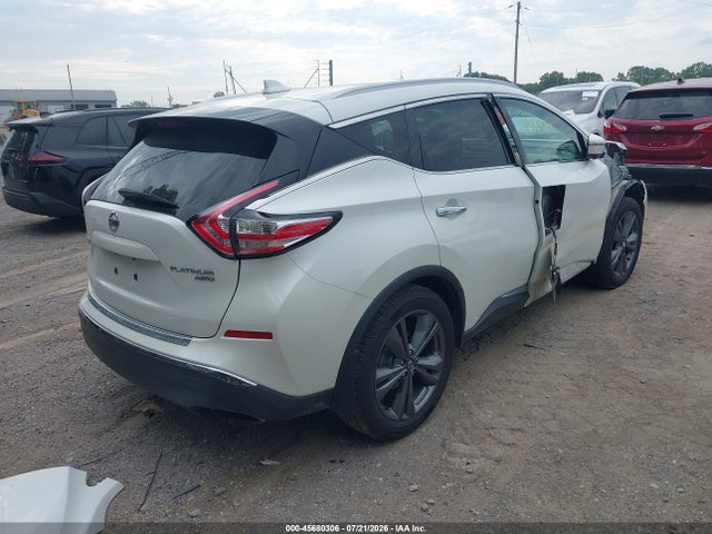 Продаж на аукціоні авто 2017 Nissan Murano Platinum, vin: 5N1AZ2MH8HN119320, номер лоту: 45680306