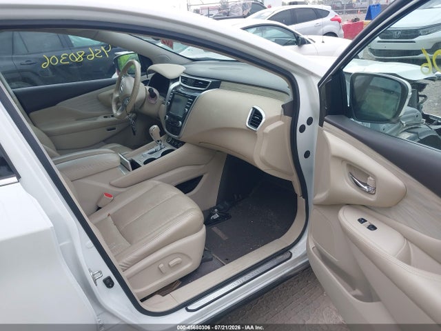 Продаж на аукціоні авто 2017 Nissan Murano Platinum, vin: 5N1AZ2MH8HN119320, номер лоту: 45680306