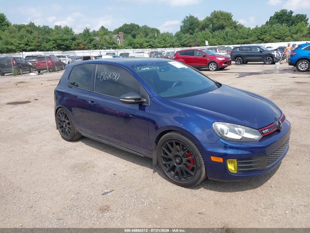 2012 Volkswagen Gti 2-door მანქანა იყიდება აუქციონზე, vin: WVWFD7AJ3CW300437, აუქციონის ნომერი: 45680312