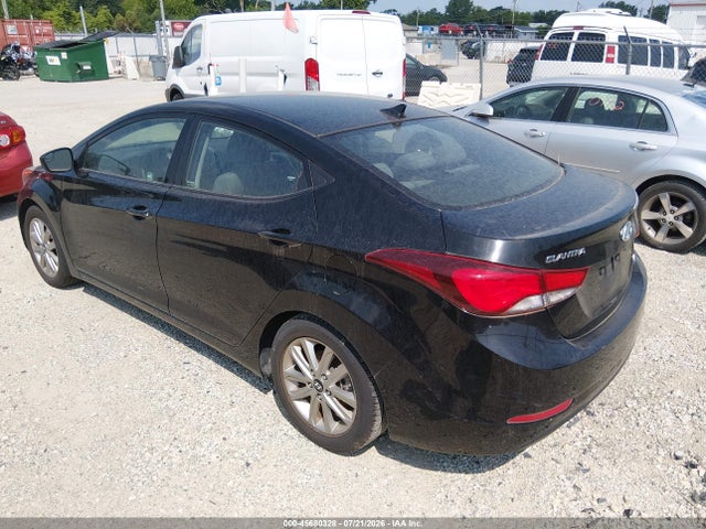 Продаж на аукціоні авто 2014 Hyundai Elantra Se, vin: KMHDH4AEXEU038634, номер лоту: 45680328