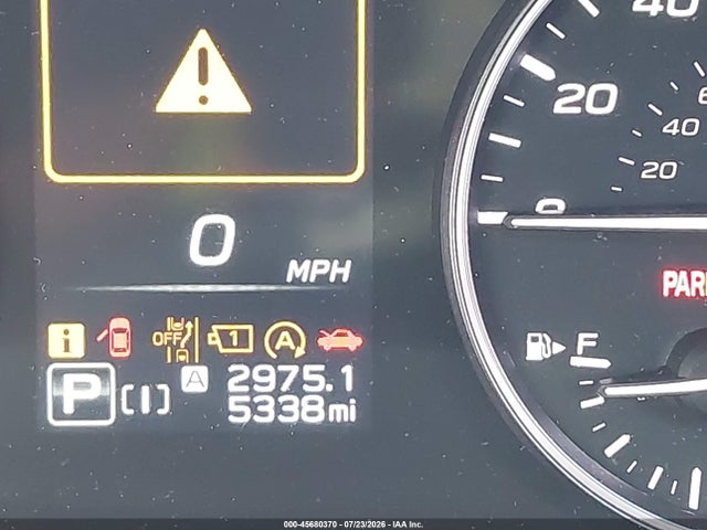 45680370 :رقم المزاد ، JF2GUHDC6SH215278 vin ، 2025 Subaru Crosstrek Premium مزاد بيع