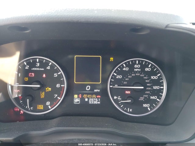 45680370 :رقم المزاد ، JF2GUHDC6SH215278 vin ، 2025 Subaru Crosstrek Premium مزاد بيع