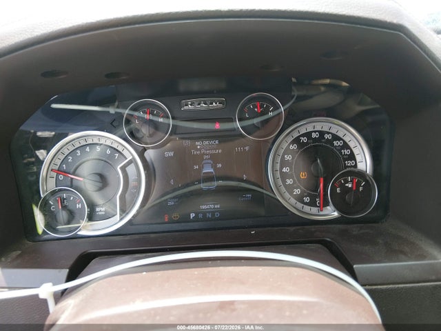 Aukcja sprzedaży 2016 Ram 1500 Laramie, vin: 1C6RR6NT7GS107832, numer aukcji: 45680426