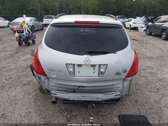 Продажа на аукционе авто 2007 Nissan Murano S, vin: JN8AZ08T17W520129, номер лота: 45680435