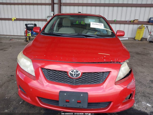 2010 Toyota Corolla Le მანქანა იყიდება აუქციონზე, vin: 2T1BU4EE0AC484123, აუქციონის ნომერი: 45680438