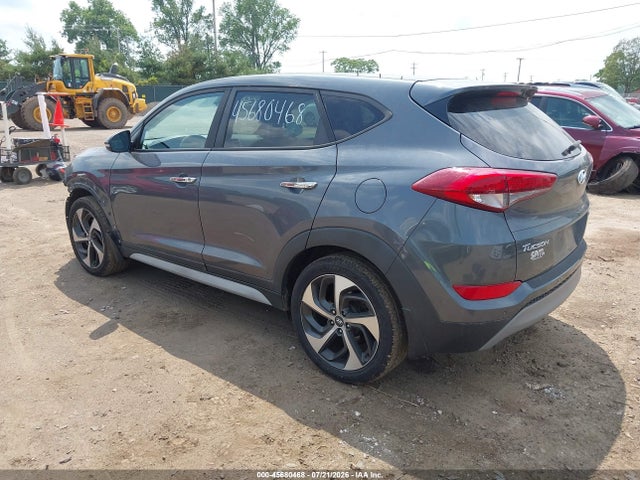 2017 Hyundai Tucson Limited მანქანა იყიდება აუქციონზე, vin: KM8J3CA22HU372548, აუქციონის ნომერი: 45680468