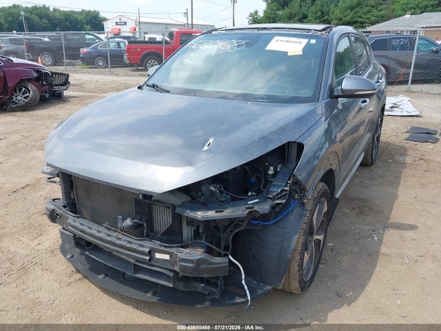2017 Hyundai Tucson Limited მანქანა იყიდება აუქციონზე, vin: KM8J3CA22HU372548, აუქციონის ნომერი: 45680468