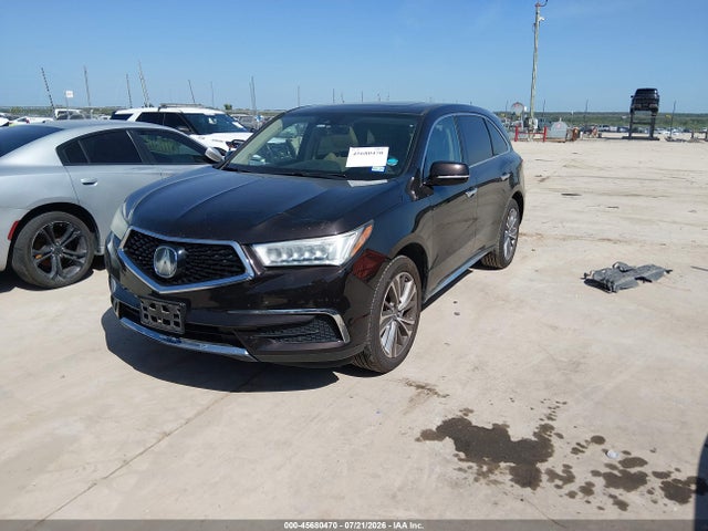 45680470 :رقم المزاد ، 5FRYD3H59HB006612 vin ، 2017 Acura Mdx Technology Package مزاد بيع