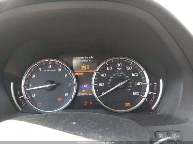 45680470 :رقم المزاد ، 5FRYD3H59HB006612 vin ، 2017 Acura Mdx Technology Package مزاد بيع