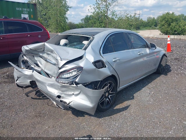 45680483 :رقم المزاد ، 55SWF4KB7FU087158 vin ، 2015 Mercedes-benz C 300 4matic مزاد بيع