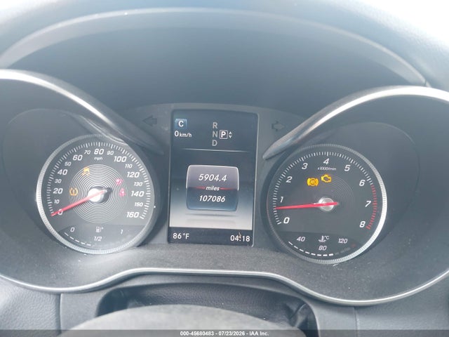 45680483 :رقم المزاد ، 55SWF4KB7FU087158 vin ، 2015 Mercedes-benz C 300 4matic مزاد بيع