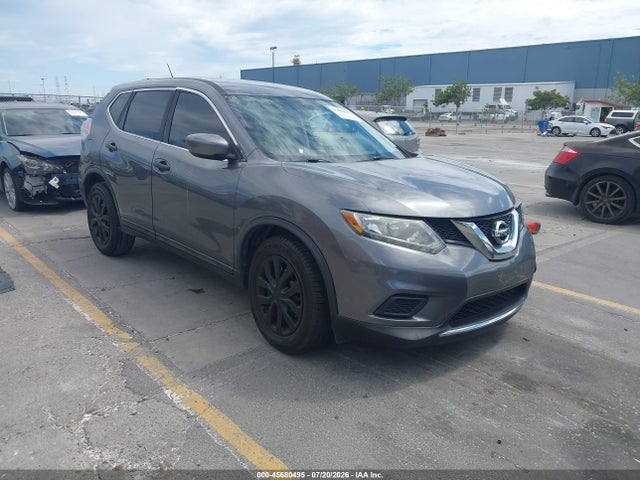 Auction sale of the 2016 Nissan Rogue S/sl/sv, vin: 5N1AT2MT7GC785259, lot number: 45680495