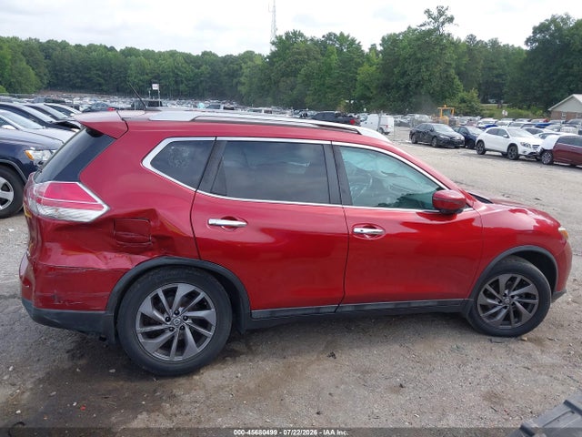 2016 Nissan Rogue Sl მანქანა იყიდება აუქციონზე, vin: 5N1AT2MVXGC853555, აუქციონის ნომერი: 45680499