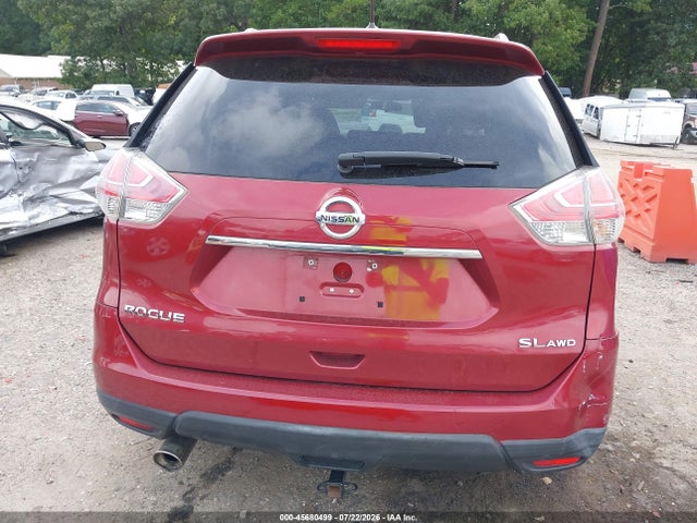 2016 Nissan Rogue Sl მანქანა იყიდება აუქციონზე, vin: 5N1AT2MVXGC853555, აუქციონის ნომერი: 45680499