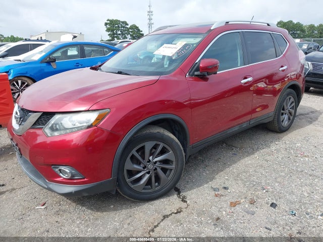2016 Nissan Rogue Sl მანქანა იყიდება აუქციონზე, vin: 5N1AT2MVXGC853555, აუქციონის ნომერი: 45680499