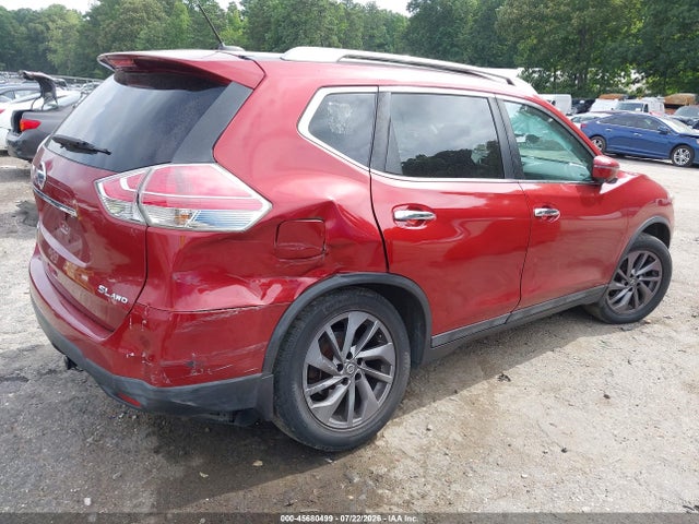 2016 Nissan Rogue Sl მანქანა იყიდება აუქციონზე, vin: 5N1AT2MVXGC853555, აუქციონის ნომერი: 45680499