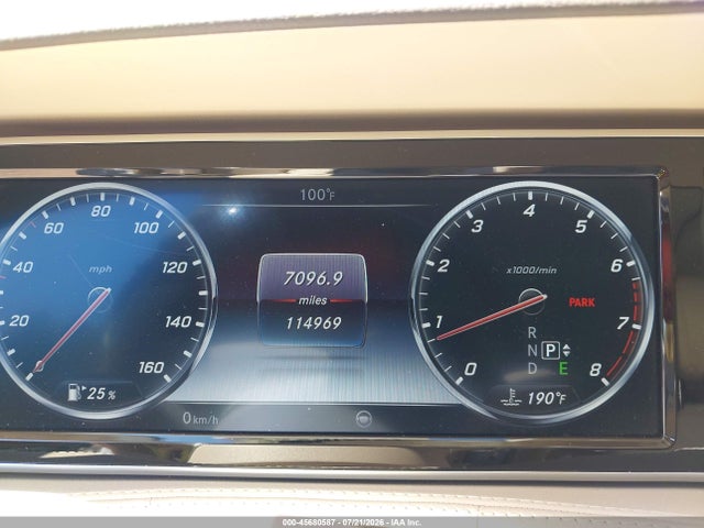 Aukcja sprzedaży 2016 Mercedes-benz S 550, vin: WDDUG8CB3GA253753, numer aukcji: 45680587