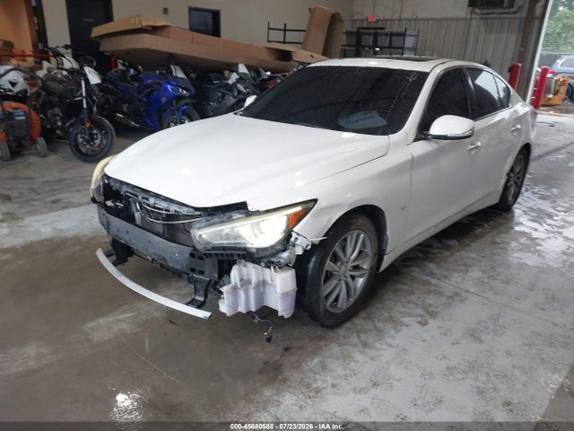 2014 Infiniti Q50 მანქანა იყიდება აუქციონზე, vin: JN1BV7AP7EM674034, აუქციონის ნომერი: 45680588