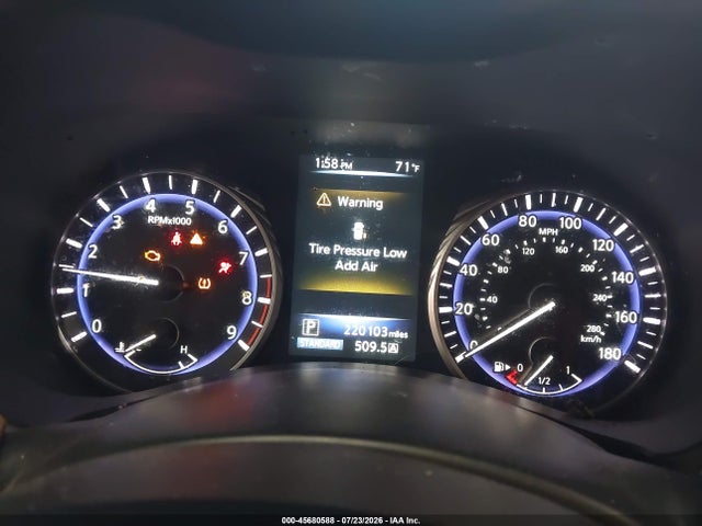 2014 Infiniti Q50 მანქანა იყიდება აუქციონზე, vin: JN1BV7AP7EM674034, აუქციონის ნომერი: 45680588