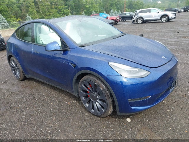 45680631 :رقم المزاد ، 7SAYGDEF3RA268218 vin ، 2024 Tesla Model Y Performance Dual Motor All-wheel Drive مزاد بيع