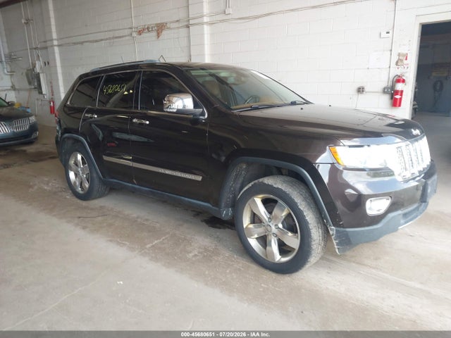 45680651 :رقم المزاد ، 1C4RJFCT2CC191923 vin ، 2012 Jeep Grand Cherokee Overland مزاد بيع